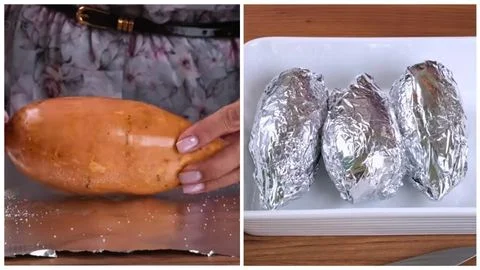 Bake the Sweet Potatoes