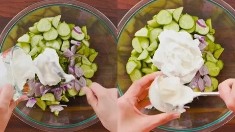 Build the creamy dressing
