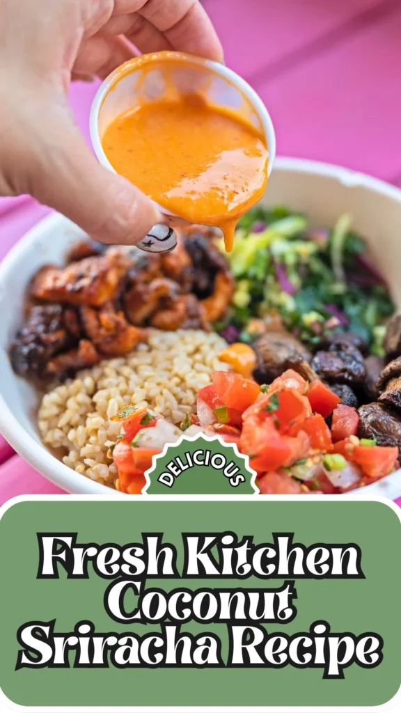 Copycat Fresh Kitchen Coconut Sriracha Recipe