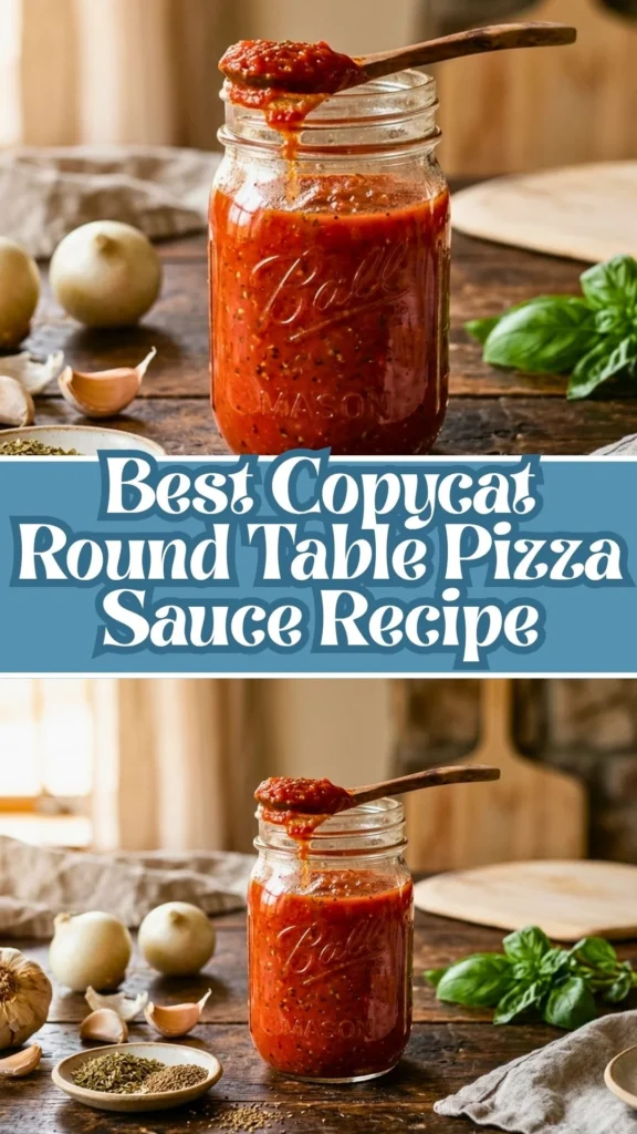 Delicious Best Copycat Round Table Pizza Sauce
