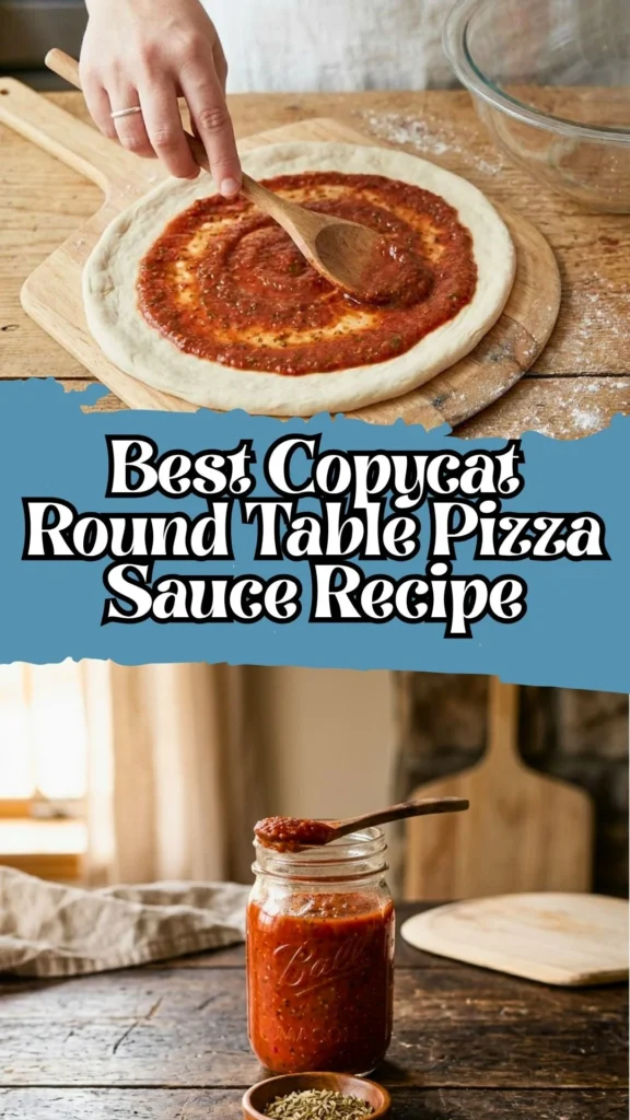 Enjoy this Best Copycat Round Table Pizza Sauce