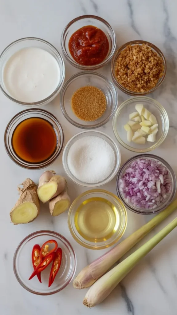 Fresh Kitchen Coconut Sriracha Ingredients