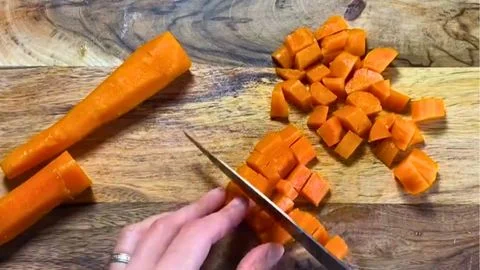 Peel and Chop Vegetables