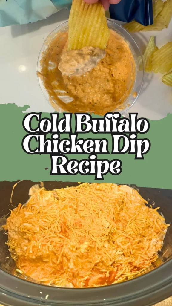 Cold Buffalo Chicken Dip Easy