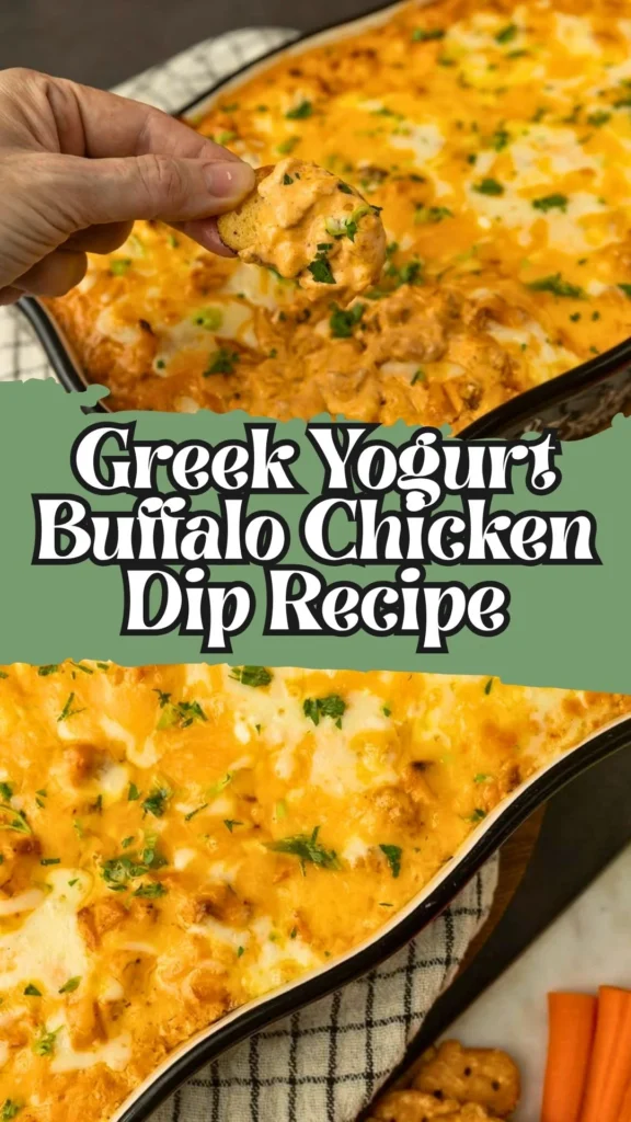 Copycat Greek Yogurt Buffalo Chicken Dip Recipe