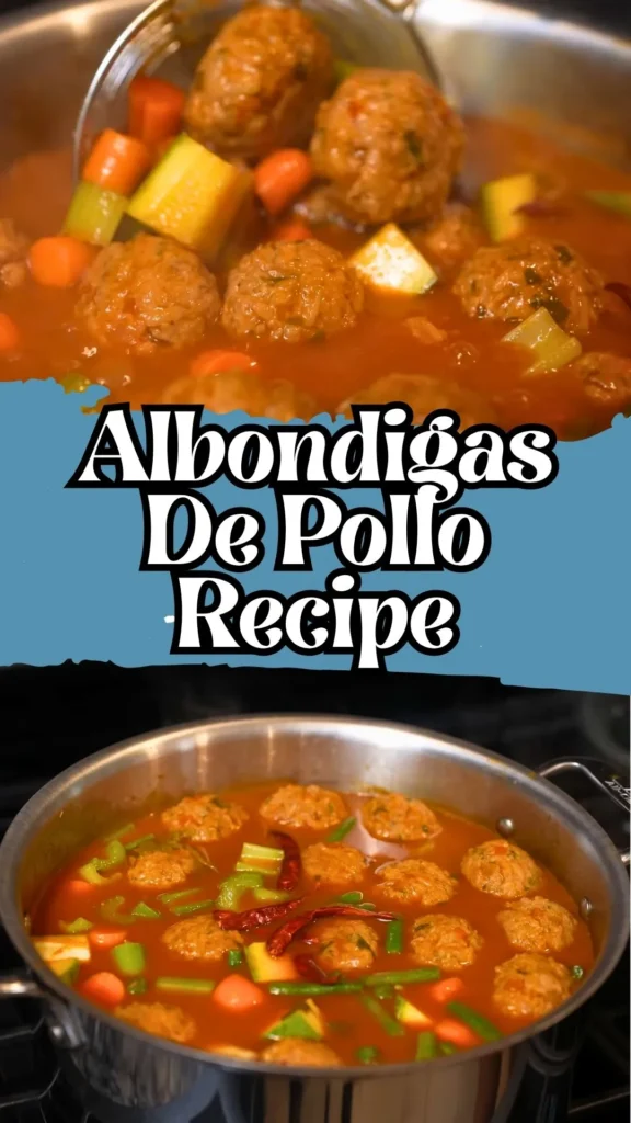 Delicious Albondigas De Pollo