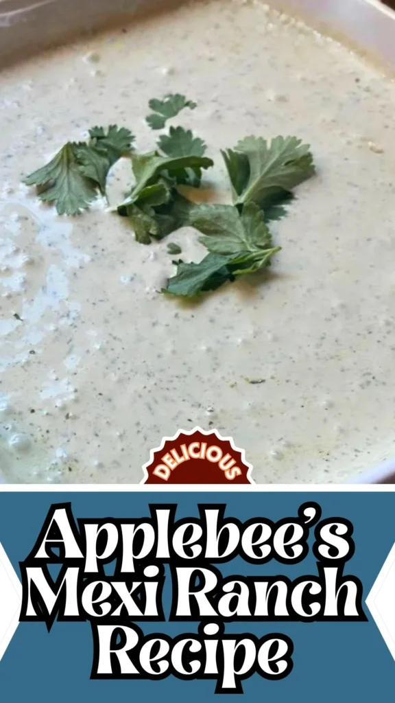 Delicious Applebee’s Mexi Ranch
