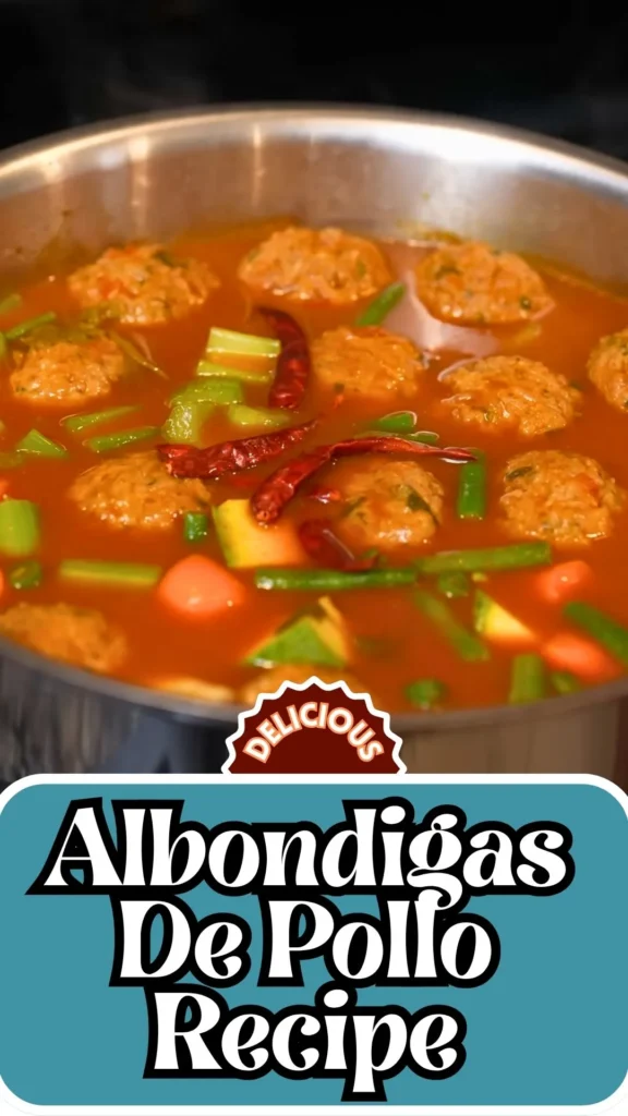 Enjoy this Albondigas De Pollo