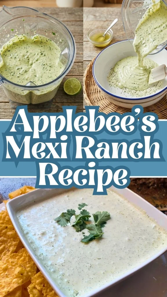 Enjoy this Applebee’s Mexi Ranch