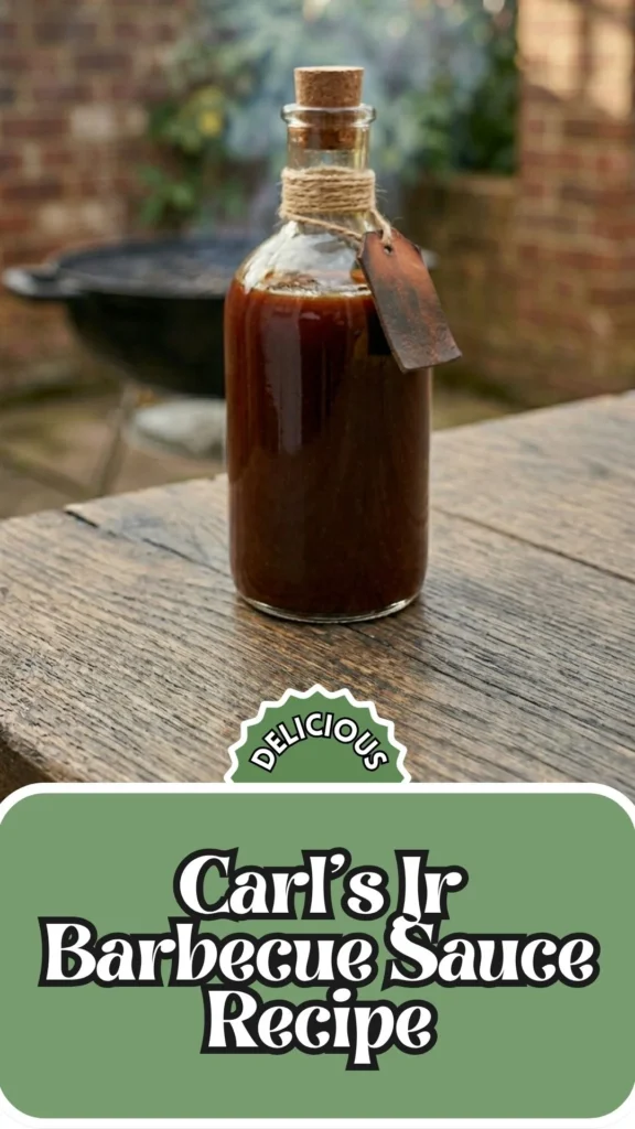 Enjoy this Carl's Jr Barbecue Sauce