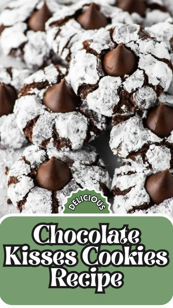 Homemade Chocolate Kisses Cookies