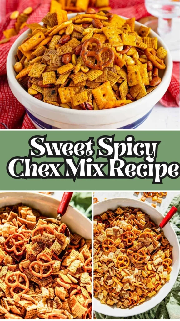 Homemade Sweet Spicy Chex Mix