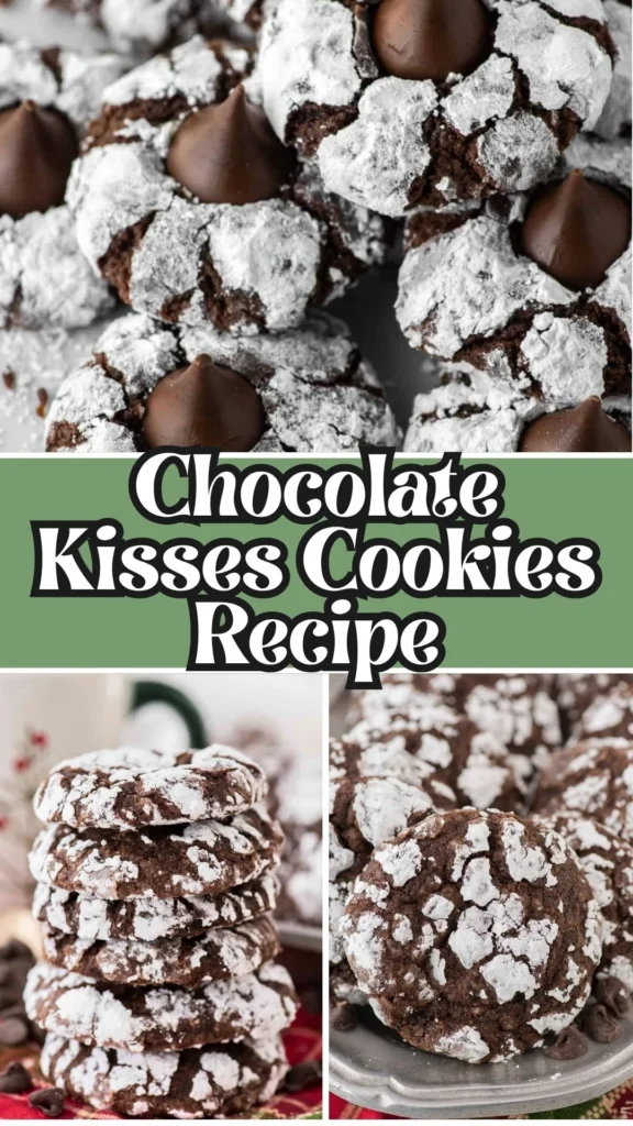 How to make Chocolate Kisses Cookies