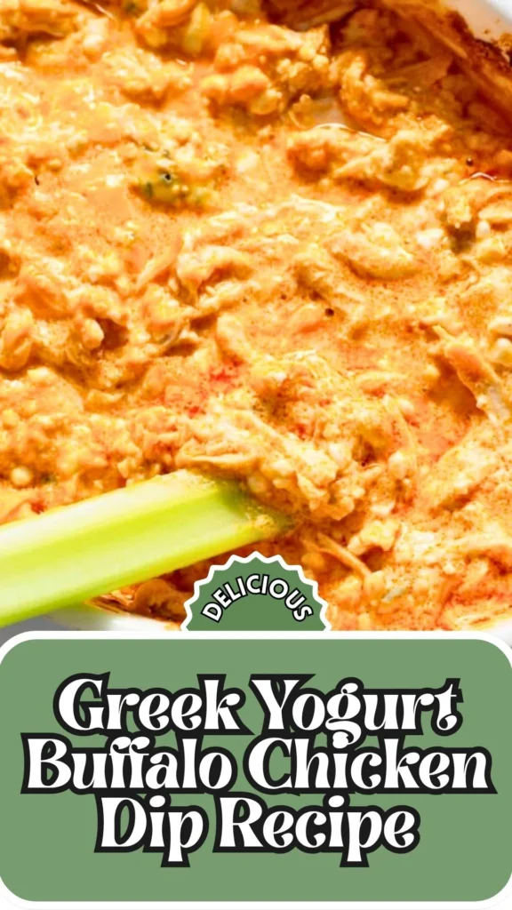 How to make Greek Yogurt Buffalo Chicken Dip