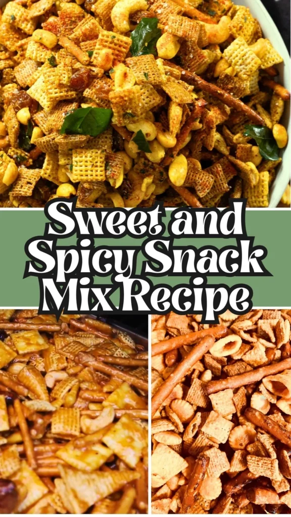 How to make Sweet and Spicy Snack Mix