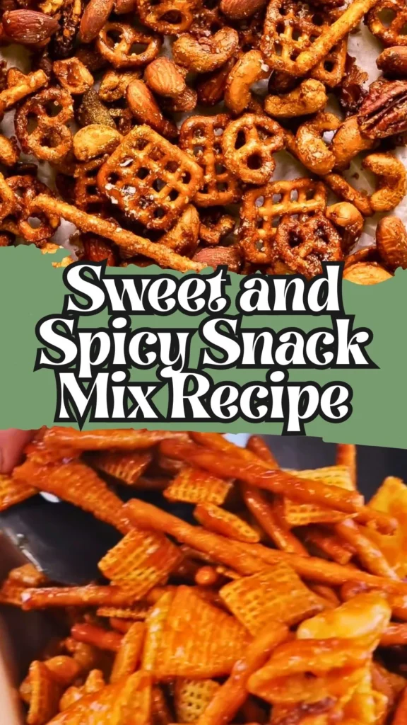 Recipe for Sweet and Spicy Snack Mix