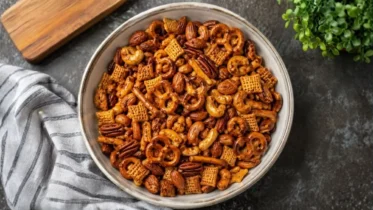 Sweet and Spicy Snack Mix Recipe