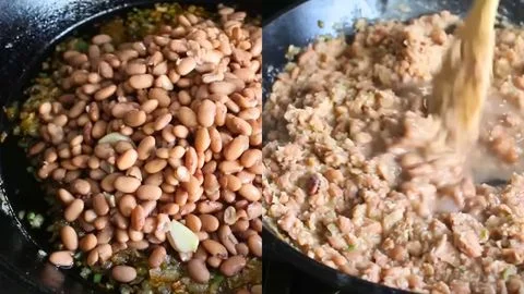 Add and Mash the Beans