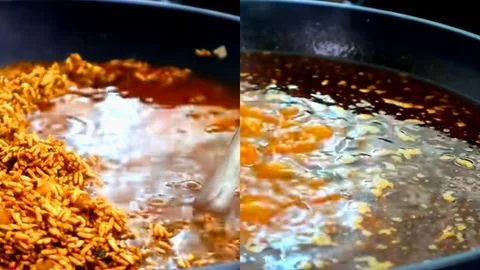 Adding Liquid & Simmering