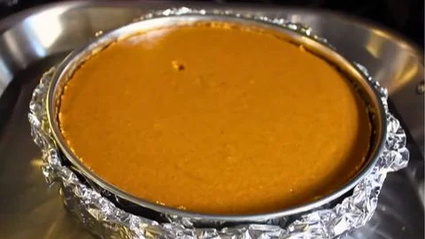 Bake in a Water Bath & Cool Slowly and Refrigerate