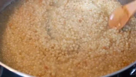 Cook the couscous