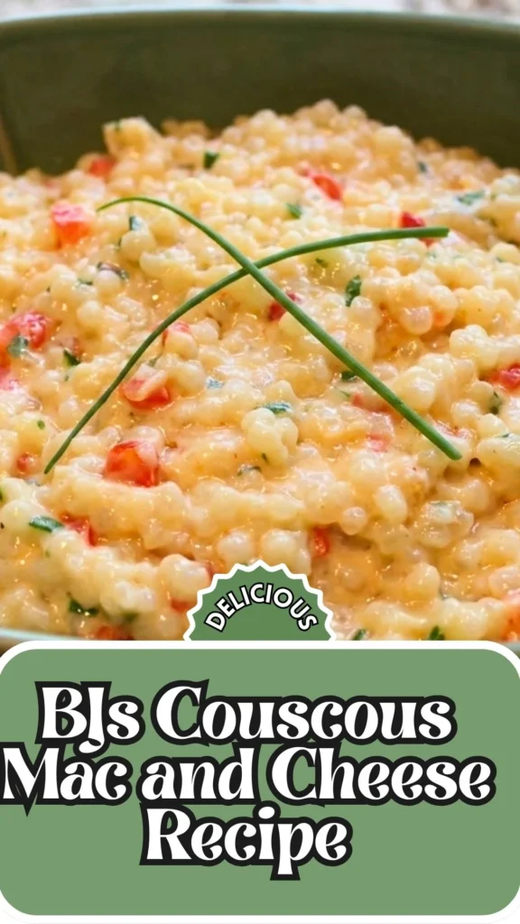 Copycat BJs Couscous Mac and Cheese Recipe