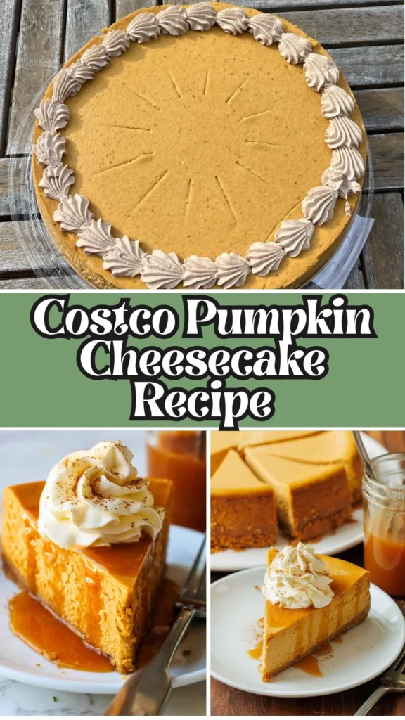 Copycat Costco Pumpkin Cheesecake Recipe