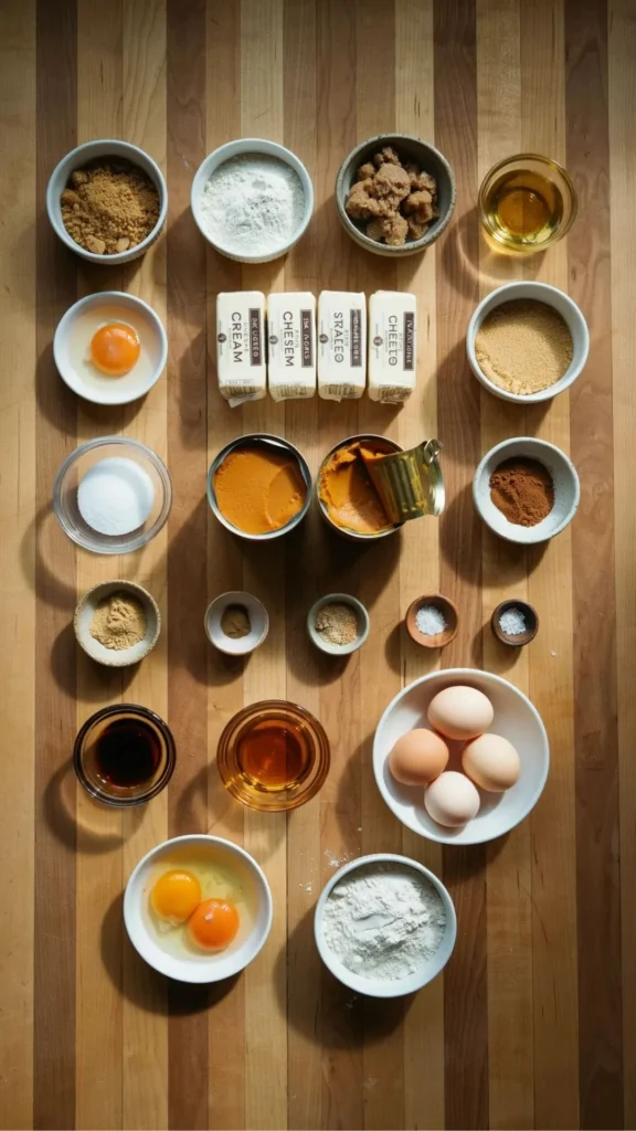 Costco Pumpkin Cheesecake Ingredients