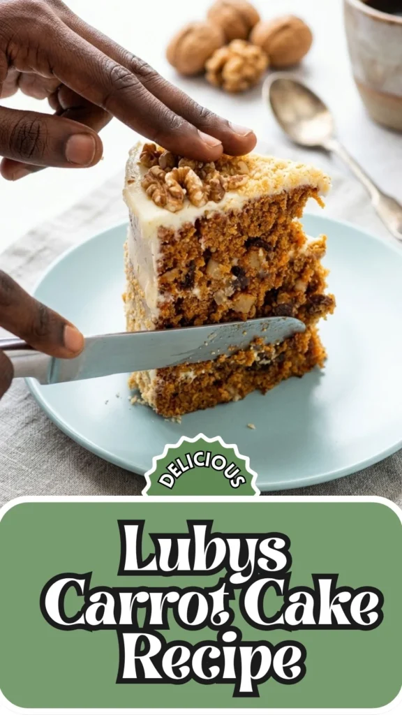 Enjoy this Lubys Carrot Cake