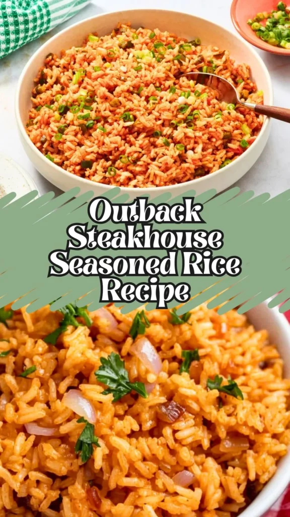 Homemade Outback Steakhouse Seasoned Rice