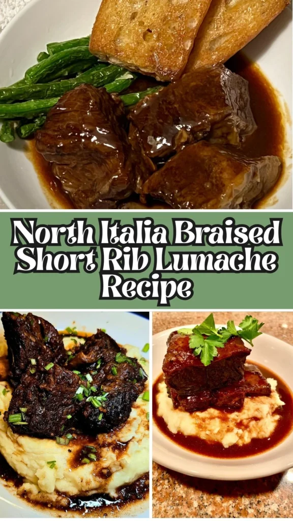 How to make North Italia Braised Short Rib Lumache