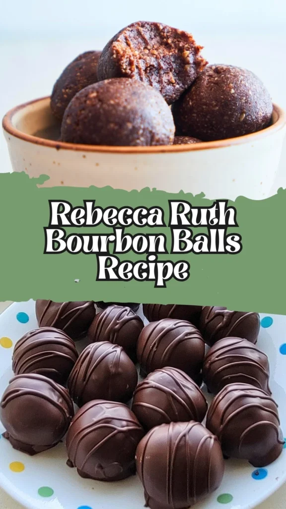How to make Rebecca Ruth Bourbon Balls