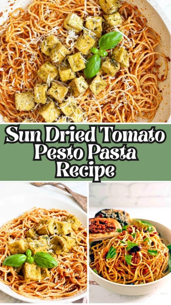 How to make Sun Dried Tomato Pesto Pasta