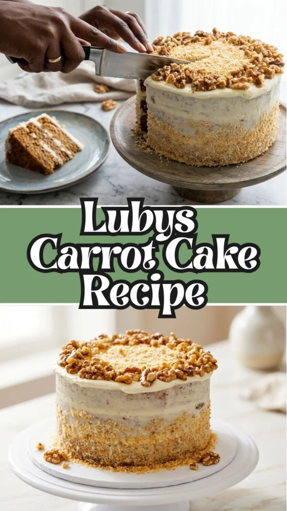 Lubys Carrot Cake