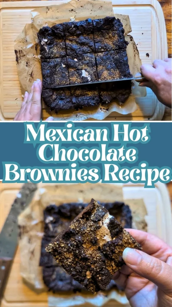 Mexican Hot Chocolate Brownies