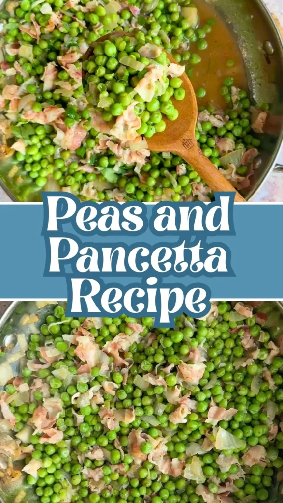 Peas and Pancetta