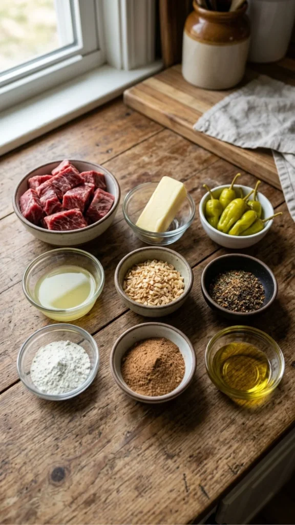 Pepper Belly Pete Mississippi Pot Roast Ingredients You’ll Need