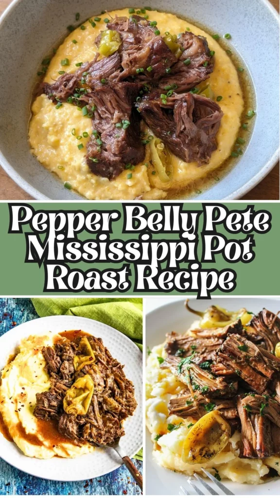 Recipe for Pepper Belly Pete Mississippi Pot Roast