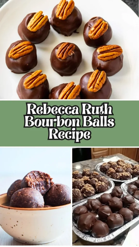 Recipe for Rebecca Ruth Bourbon Balls