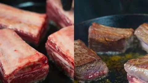 Sear the Short Ribs