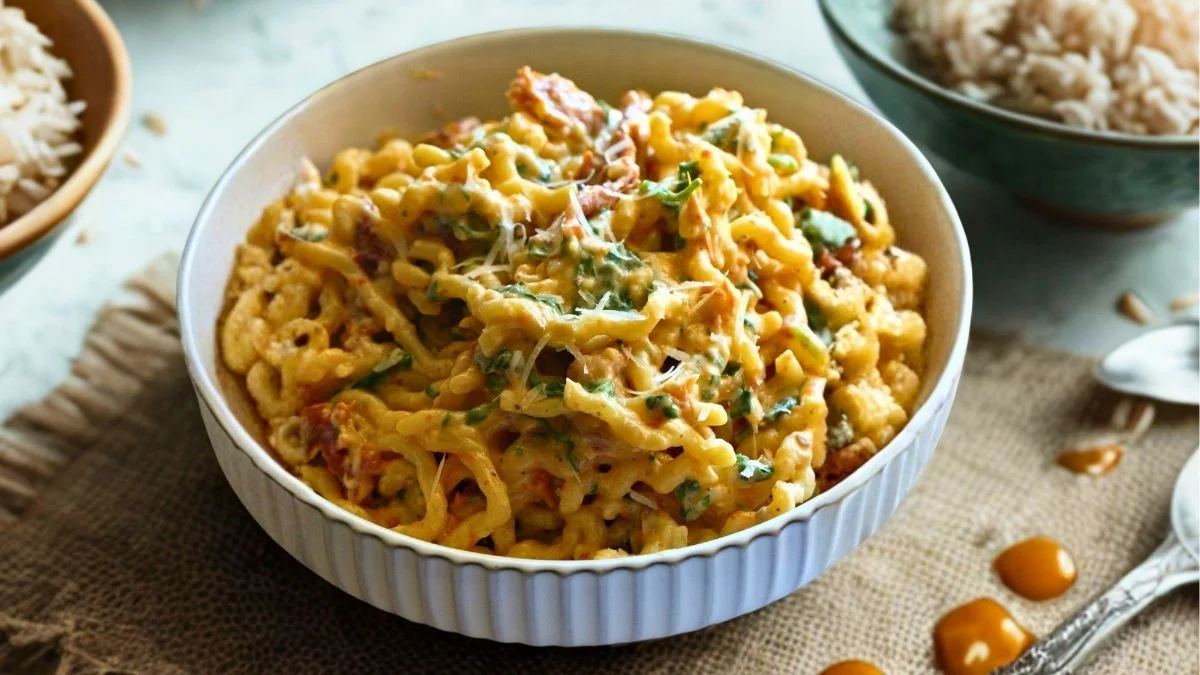 Sun Dried Tomato Pesto Pasta Recipe