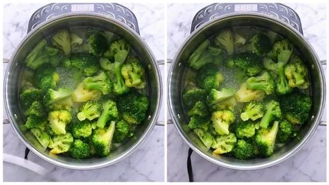 Cook the broccoli