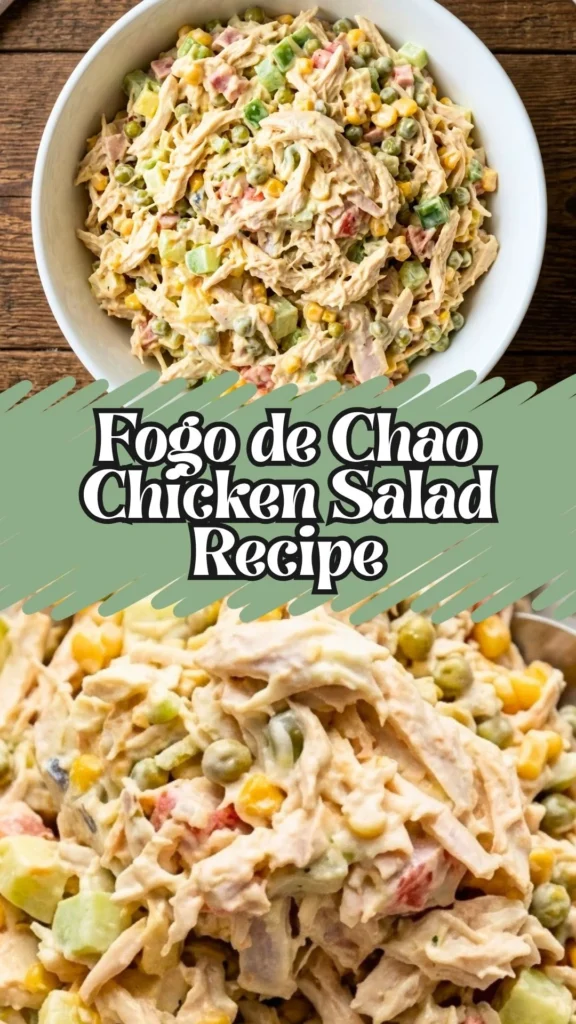 Copycat Fogo de Chao Chicken Salad Recipe