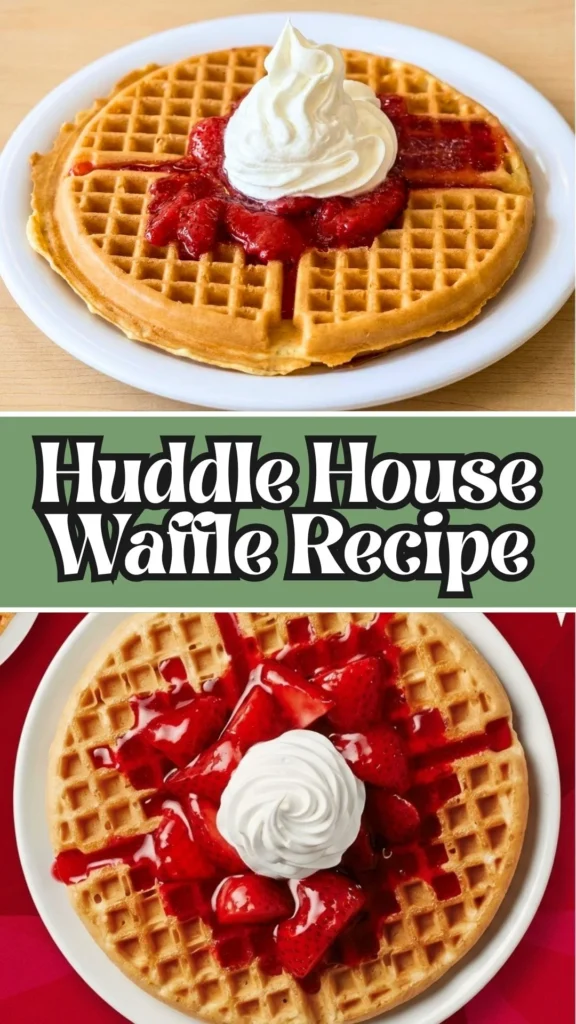 Copycat Huddle House Waffle Recipe