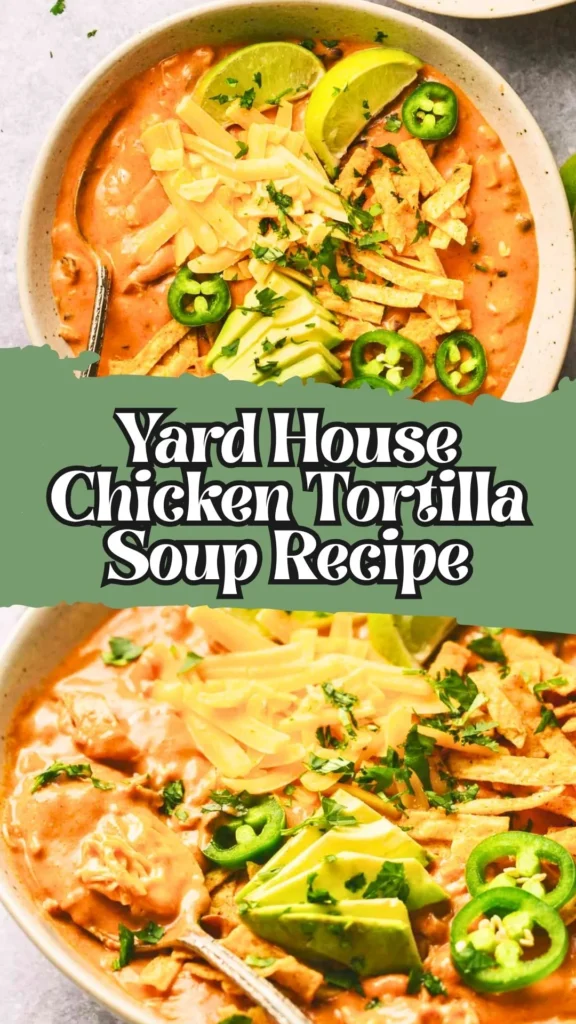 Copycat Yard House Chicken Tortilla Soup Recipe