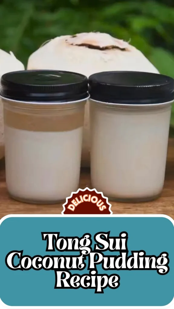 Delicious Tong Sui Coconut Pudding