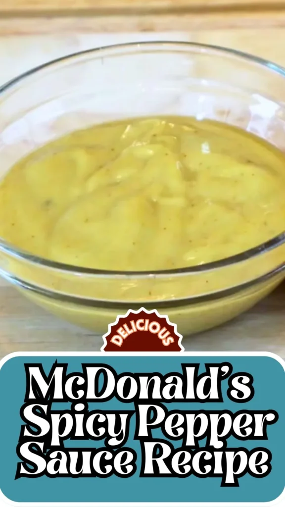 Enjoy this Mcdonalds Spicy Pepper Sauce