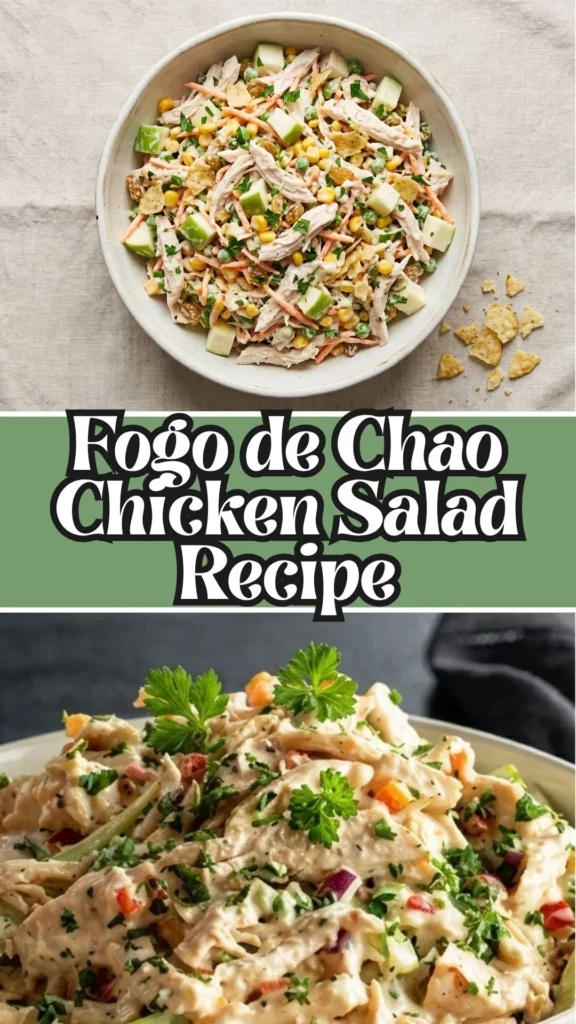 How to make Fogo de Chao Chicken Salad