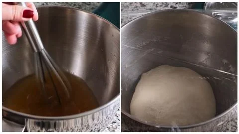 Mix and knead the dough