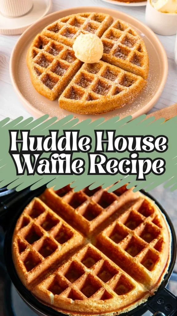 Recipe for Huddle House Waffle